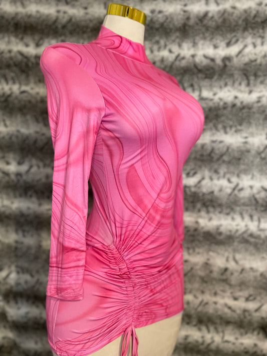 Pink Marble Dress